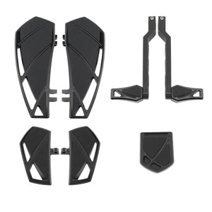Kit repose-pieds, planchers, levier de sélecteur et pontets Phantom pour Harley-Davidson Touring et Softail – photo 7/8