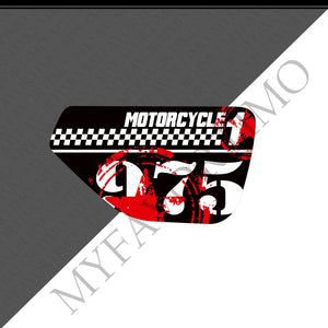 Autocollant décoratif sur réservoir de Harley Nightster - vue 19