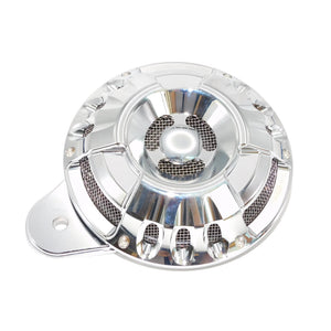 Cache de klaxon CNC noir et chrome pour Harley-Davidson Big Twin, Electra Glide et Sportster XL883 - vue 13