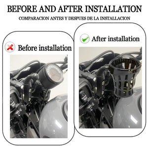 Porte-Gobelet sur Support de Guidon (Perch Mount) - Harley-Davidson Nightster 975 – photo 2/20