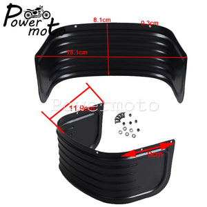 Jupe de garde-boue en acier pour Harley Touring - vue 4