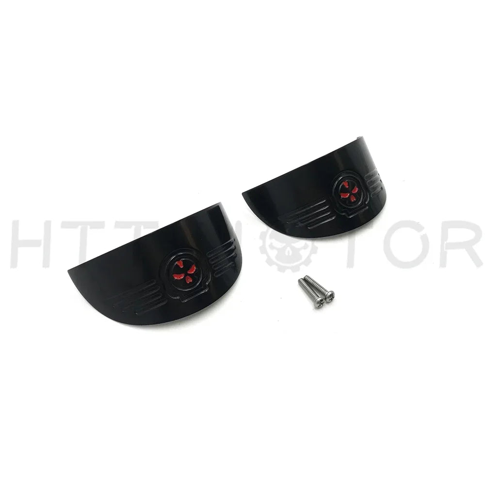 Visières de clignotants pour Harley Touring - vue 2