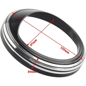 Visière de compteur 5 pouces pour Harley Road King Softail - vue 6