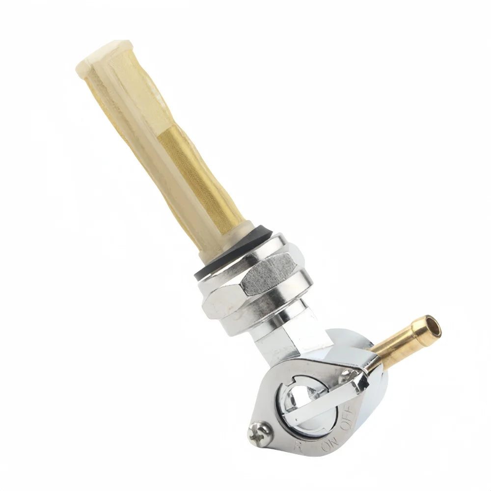 Robinet d'essence 22mm sortie droite pour Harley-Davidson (OEM 62167-81 / 62163-75)