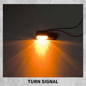 Clignotant LED Homologué E-Mark pour Guidon - Universel Harley-Davidson, BMW, Honda, Yamaha – photo 5/10