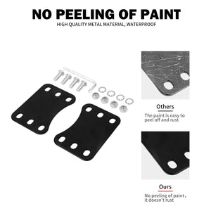 Support de rehausse de garde-boue avant noir pour Harley-Davidson Touring - vue 2