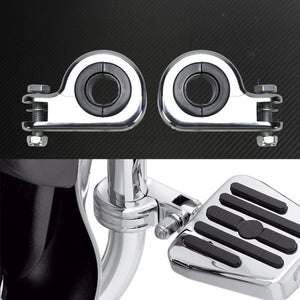 Colliers de fixation 32mm pour repose-pieds sur barre de protection - Harley Touring, Sportster XL et autres – photo 7/8