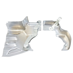 Cache d'interface moteur-boîte chromé pour Harley Softail 2007-2017 - vue 5