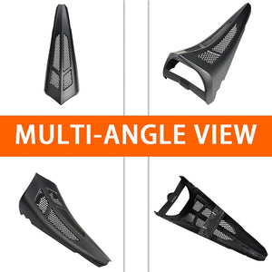 Spoiler menton avant avec grille pour moto Harley Touring - vue 4