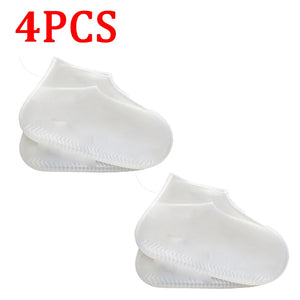 Couvre-chaussures en silicone réutilisables, imperméables et antidérapants - vue 11