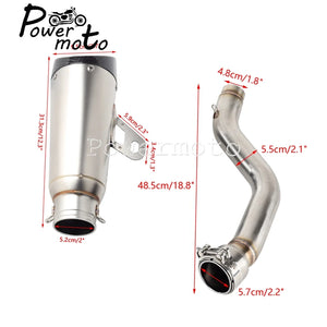 Silencieux slip-on inox et carbone pour Harley Pan America 1250 - vue 3