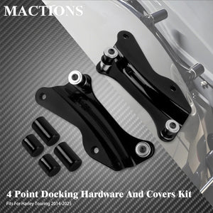 Kit de quincaillerie de fixation 4 points pour top case Harley-Davidson - vue 7