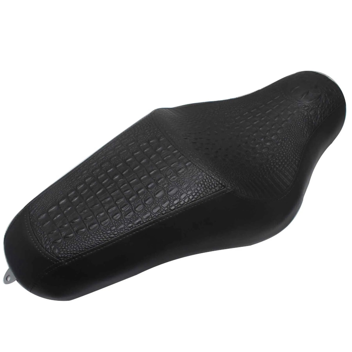 Selle biplace en cuir synthétique pour Harley-Davidson Sportster
