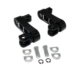 Kit de fixation repose-pieds passager 360° highway pour Harley-Davidson Touring, Softail – photo 4/6