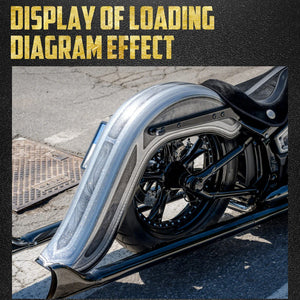 Garde-Boue Arrière Rallongé 6" - Harley-Davidson Softail 1986-2017 – photo 4/7