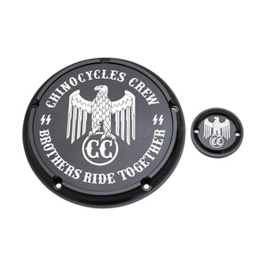Cache derby et cache de distribution pour Harley Touring - vue 7