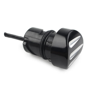 Bouchon-jauge à huile chromé pour Harley Sportster XL883 - vue 5