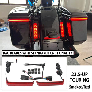 Feux LED de Sacoches à Clignotant Séquentiel pour Harley Touring 2023-2026 – photo 1/8