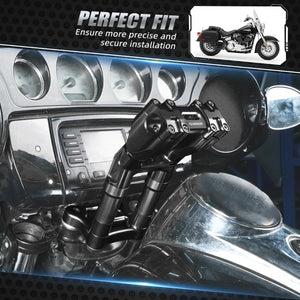 Rehausseur de Guidon Kickback 9,25" pour Harley Street Glide, Tri Glide, Ultra Limited, Electra Glide – photo 5/7