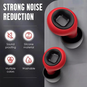 Bouchons d'Oreilles Anti-Bruit 27dB en Mousse Mémoire - Équipement Moto – photo 4/8
