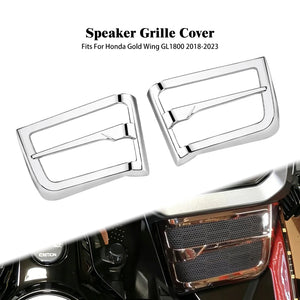 Grille de haut-parleur chromée pour Honda Gold Wing - vue 8