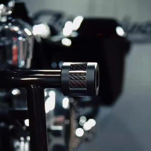 Embouts de Barre de Protection (Crash Bar End Cap) Carbone - Harley-Davidson Touring & Softail – photo 2/14