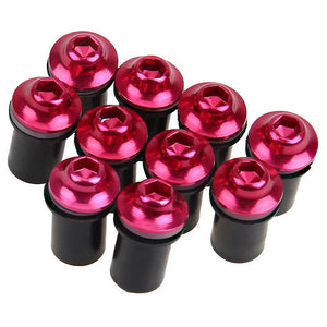 Lot de vis colorées de fixation pour pare-brise moto - vue 9