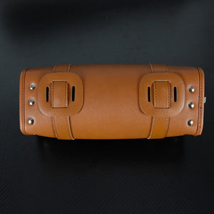Sacoche Latérale de Selle Noire/Marron (Tool Bag) - Harley-Davidson Touring, Softail, Sportster, Dyna – photo 4/8