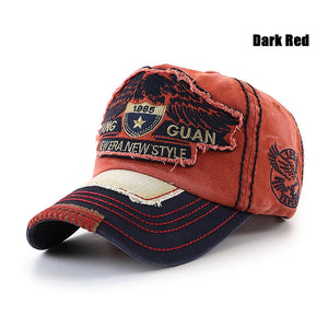 Casquette baseball noire brodée aigle - vue 11