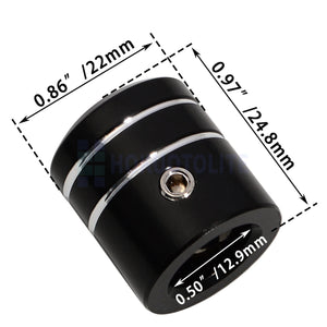 Cache d'axe de sélecteur pour Harley Touring Softail - vue 3