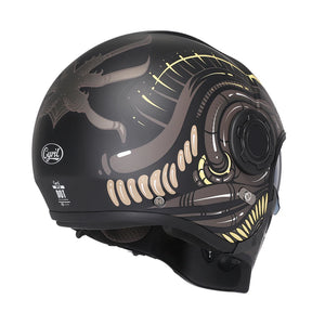 Casque Moto Modulable 4-en-1 - Double Visière, Homologué DOT/ECE - vue 4