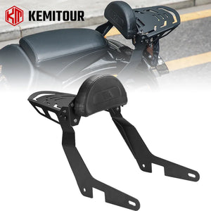 Porte-bagages arrière avec sissy-bar dossier passager pour Harley-Davidson Sport Glide, Low Rider et Sportster 883 - vue 1