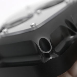 Capot de boîte transparent pour Harley Twin Cam - vue 3