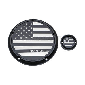 Cache derby et cache de distribution pour Harley Touring - vue 14