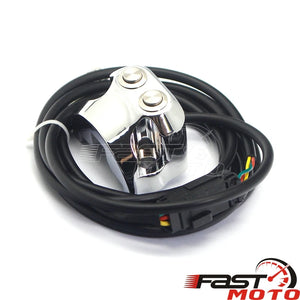 Commutateur de suspension pneumatique pour guidon 25 mm Harley Dyna, Sportster, V-Rod, Touring AERO - vue 6
