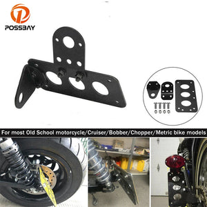 Support de plaque latéral pour Harley custom - vue 1