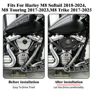 Filtre à air avec anneaux décoratifs interchangeables pour Harley-Davidson - vue 2