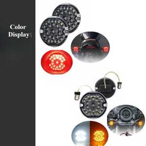 Inserts de clignotants LED pour Harley Road King Electra Glide - vue 6