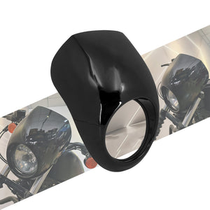 Carénage de phare pour Harley Sportster, Dyna, Street Bob - vue 1