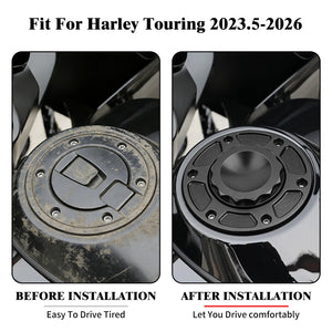 Bouchon de réservoir d'essence ventilé pour Harley-Davidson Touring - vue 2