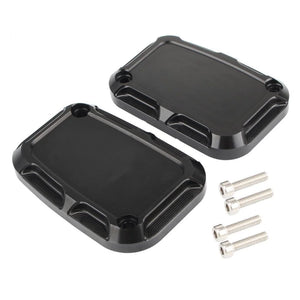 Cache de maître-cylindre aluminium pour Harley Touring - vue 9
