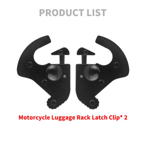 Kit de Loquets Rotatifs pour Porte-Bagages de Sissy Bar Amovible - Harley-Davidson Touring, Softail, Sportster – photo 5/6
