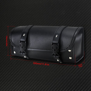 Sacoche Latérale de Selle Noire/Marron (Tool Bag) - Harley-Davidson Touring, Softail, Sportster, Dyna – photo 6/8