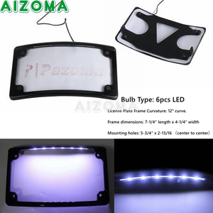 Support de plaque LED pour Harley Fat Bob - vue 6