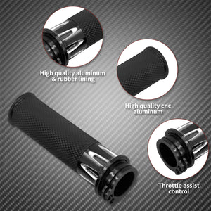 Poignées de Guidon avec Assistance d'Accélérateur 25mm (1") - Harley-Davidson Touring, Sportster, Softail, Dyna & V-Rod – photo 3/8