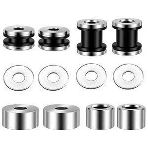 Kit de fixation pour dossier sissy-bar et porte-bagages amovible, Harley Touring - vue 1