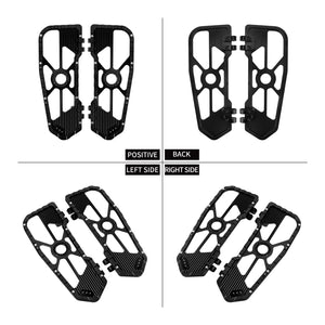 Repose-pieds plancher pilote en aluminium pour Harley-Davidson - vue 5