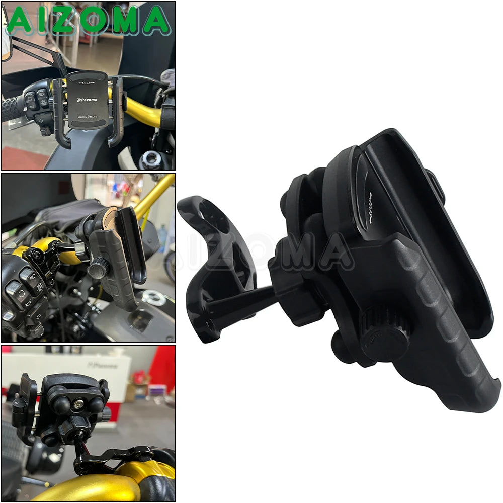 Support téléphone / GPS pour Harley-Davidson Touring CVO Road Glide FLTRXSE FLTRKSE 2015-Later – photo 2/8