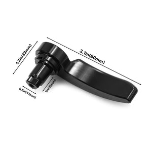 Kit de leviers de verrouillage de sacoches en aluminium pour Harley Touring - vue 2
