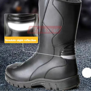 Bottes Moto Homme Renforcées Imperméables - vue 6